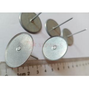 Galvanized Steel M1.8x30mm Duct Liner Pins For Hvac Ductwork Insulation