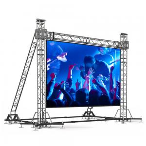 China Outdoor Full Color HD Video Wall Panel P3.91 250x250mm Rental supplier