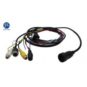 China 12V 24V 13 Pin Din Cable For Rear View System , Video And Power Cable Single Shielding supplier