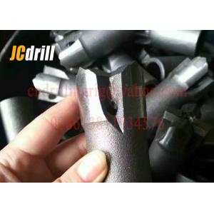Industrial Tapered Chisel Rock Drill Head / Hard Rock Button Drill Bits 11 Degree