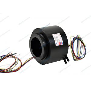 ID 100mm Through Hole Slip Ring With IP65 Rotating Connector Electrical Swivel