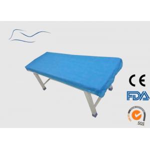 Medical Consumable Disposable Hospital Bed Sheet Blue Waterproof Bed Cover