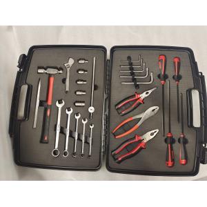 Hard Plastic Case Material Non Magnetic Tool Kit with Wrenches and Tool Box Set