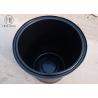 China Les seaux de service en plastique de Cylinderical 16Gallon avec l'OEM du fond plat M70L noircissent wholesale