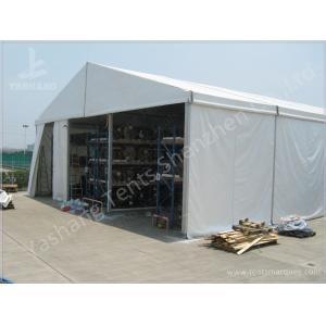 China Industrial Storage Tents Buildings Temporary Warehouse Structures with UV Resistance supplier