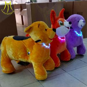 China Hansel china amusement rides token operated animal electric scooter manufacture supplier