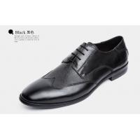 China Anti - Slip Italy Handmade Oxford Shoes , Full Grain Leather Mens Brown Formal Shoes on sale