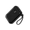 China 10000mAh 22.5W ユニバーサル ケーブル内蔵 電源バンク 黒 白 防火 ABS PC LED インジケータライト wholesale