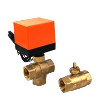 220VAC DN25 Electric Ball Valve For Central Air Conditioning