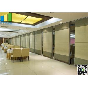 China Melamin Hanging Sliding Door Aluminum Frame Panel Width 1000 mm supplier