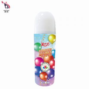 ISO9001 Harmless Balloon Shine Spray Non corrosive 200g 65x158mm
