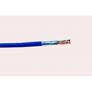 China Network CAT5E F/UTP High Speed Lan Cable With Low Smoke FR-PVC Jacket supplier