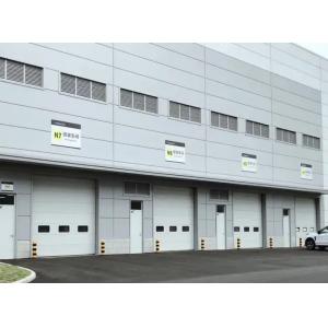 White Color Steel Sectional Door 50mm-80mm Thickness For Commercial Buildings
