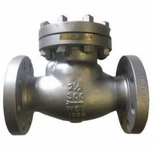 China Ansi 6 Inches Flange Type Cast Steel Swing Check Valve Non-Return Valve supplier