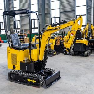 China Small Tractor Ramming Mini Backhoe Loader  Hydraulic Compact Excavator supplier