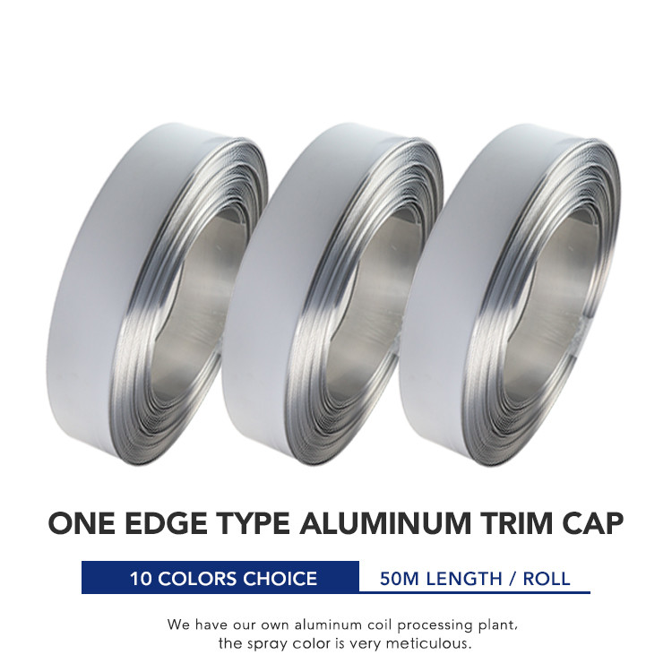 8.8cm O-H112 Tempered Aluminium Trim Cap For Store Signboard