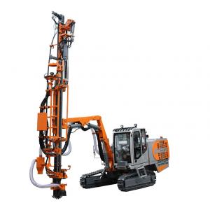 China Auto Electric Hydraulic Water Well Drilling Rig With Hydraulic Brake Motor supplier