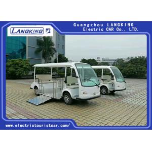 5 Passenger Electric Tourist Car With Wheelchair For Disabled , Max.Speed 28km/h