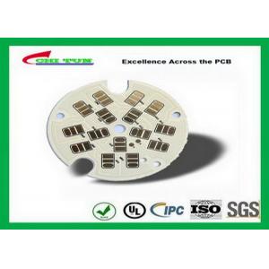 LED PCB Board Design 1.6mm Roud , Aluminum Substrate PCB