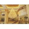 China Lobby Hotel Project Furniture With Glass Chandelier wholesale
