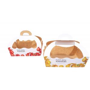 China Compostable Apple Packing Boxes , Recyclable Fruit And Vegetable Gift Box supplier