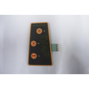 China Custom 3M 468MP 100mA  Membrane Keypad / Key Pads switches with 10M Ohms  supplier