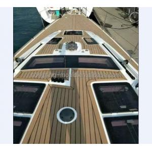 Outdoor Extrusion Soft PVC Boat Deck The Perfect Synthetic Teak Deck Material Upgrade