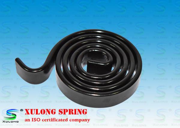 Black Coating Spiral Torsion Springs For Automotive Window Lifter / Winder