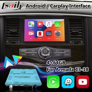 China Android Car Video Interface Box for Nissan Armada With Wireless Android Auto Carplay supplier