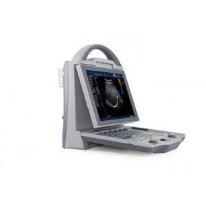 Video Report Portable Color Doppler Machine Ultrasound Scanner System With 2 Probe Connector