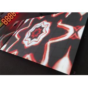 6.25mm SMD3528 Led Dance Floor Panels , 80×80dots Rgb Led Display Board