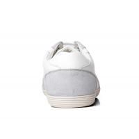 China OEM Men's Casual Shoes  Suede Leather Mens White Flat Shoes on sale