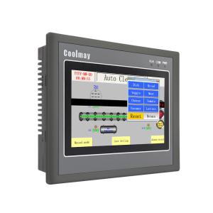 China 4 cores verdadeiras 300cd/M2 do diodo emissor de luz RS232 65536 Resistive do PLC HMI do painel do fio supplier