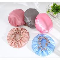 China Custom Thickend PVC Waterproof Shower Cap Breathable on sale