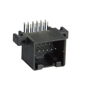 China PBT GF30 12 Pin PCB Header Automotive Connectors Black Alternative To TE 174051-2 supplier