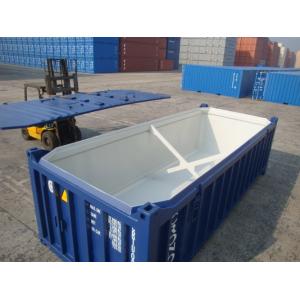 China Steel Half Height Container Mineral Bulk For Stone Transportion Open Top wholesale