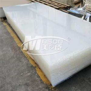 China Scratch Resistant Perspex 6mm 5H Hardened Cast Acrylic Sheet Clear With PE Film supplier