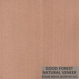 Natural Steamed Beech Veneer Wrapping Vertical Grain Veneer Excellent