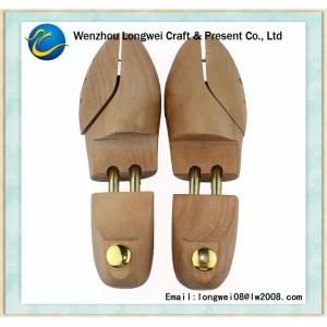 習慣の調節可能な木製の靴の木、女性木の靴の伸張器