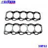 Excavator 10PA1 Cylinder Head Gasket Set For Isuzu 10PB1 1-11141-074-0