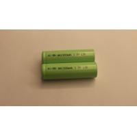 China Low Discharge 1300mAh 1.2V aaa nimh rechargeable batteries Green Energy on sale