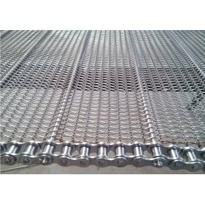 China Stainless Steel Chain Conveyor Belt High Strength Customized For Food Baking supplier