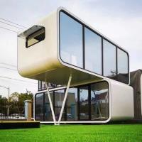 China Outdoor Prefab House Living And Working Apple Cabin Design Office Pod on sale