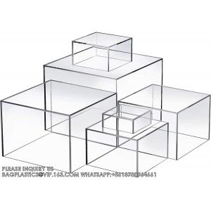 Acrylic Risers For Display Acrylic Cube Boxes Acrylic Risers Display Stands Acrylic Decorative Stand