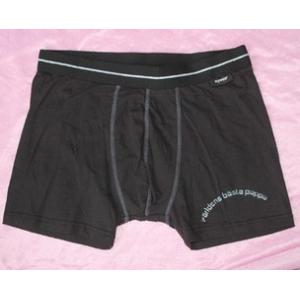 China OEM Black Comfortable Breathable Cotton Boxers Breathable Personalised Underwear For Men supplier
