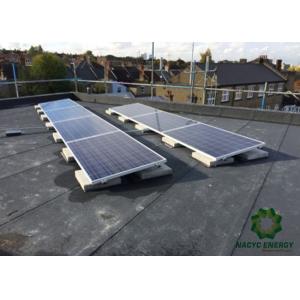China El diseño versátil molió/los partidarios triangulares únicos de los sistemas solares del montaje del tejado wholesale