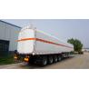 4 axle best quality stainless steel tanker trailer for sale