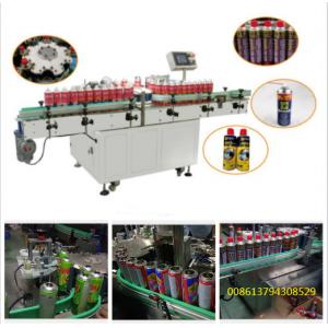 Round Bottle Sticker Labeling Machine Accurate Positioning Oem Service