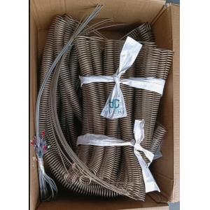 Electric furnace heater wire heating spiral heating elements wire Resistance for tempered glass furnace oven