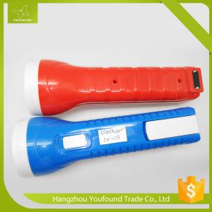 China BN-1158 Electric Rechargeable LED Flashlight Torch with Side Lamp supplier